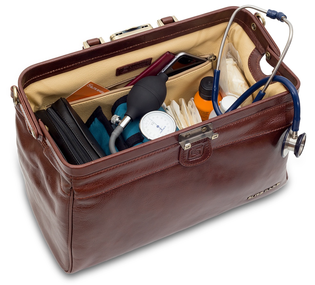 EB12.005_CLASSY deluxe Arzttasche_braun_offen gefüllt.jpg