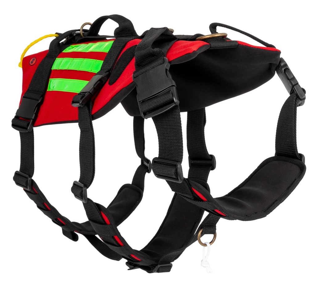 EB03.005_RESCUE'S DOG Hundetragegeschirr L_rot_Front Persp 01.jpg
