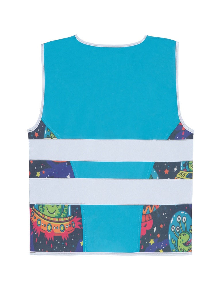 Korntex Kinder Funktionsweste Weltraum, blau, S