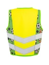 Korntex Kinder Warnweste Sport, neongelb, XS