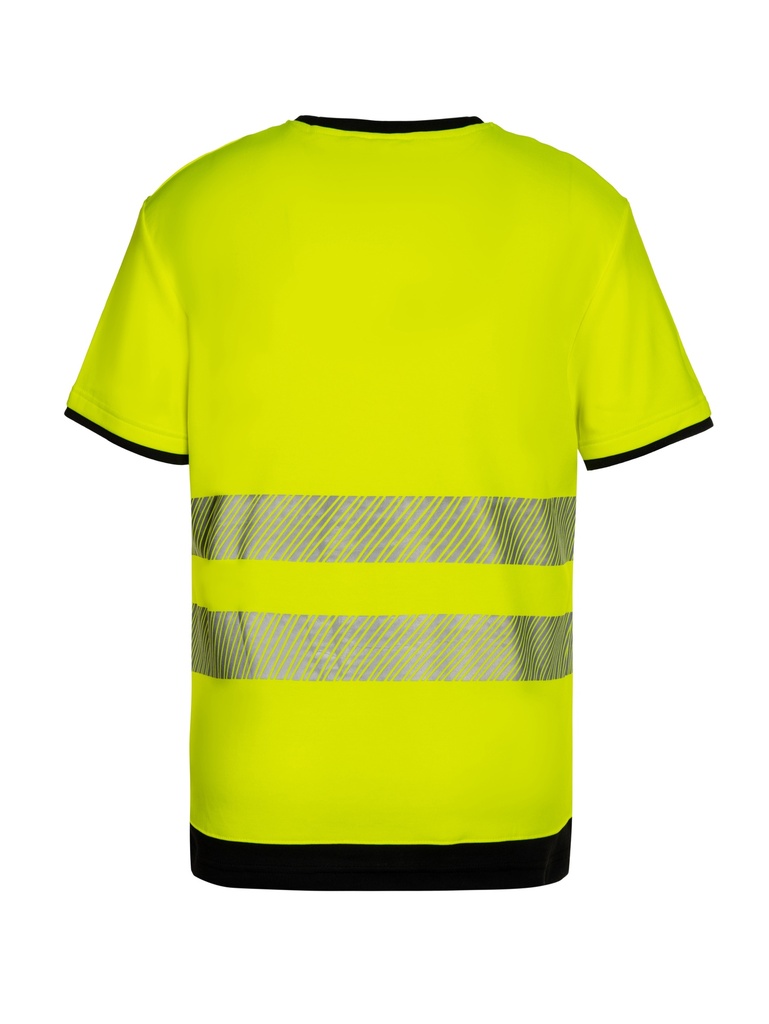 Korntex EOS Hi-Vis T-Shirt EN 20471, schwarz/neongelb, M