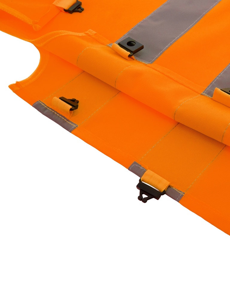 Korntex Kinder Warnponcho Anti-Strangulation, neonorange, XXS