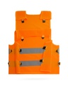 Korntex Kinder Warnponcho Anti-Strangulation, neonorange, XXS