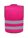 Korntex Kinder Funktionsweste mit Reissverschluss, magenta, XXS