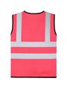 Korntex Kinder Funktionsweste mit vier Reflexstreifen, neonpink, XS