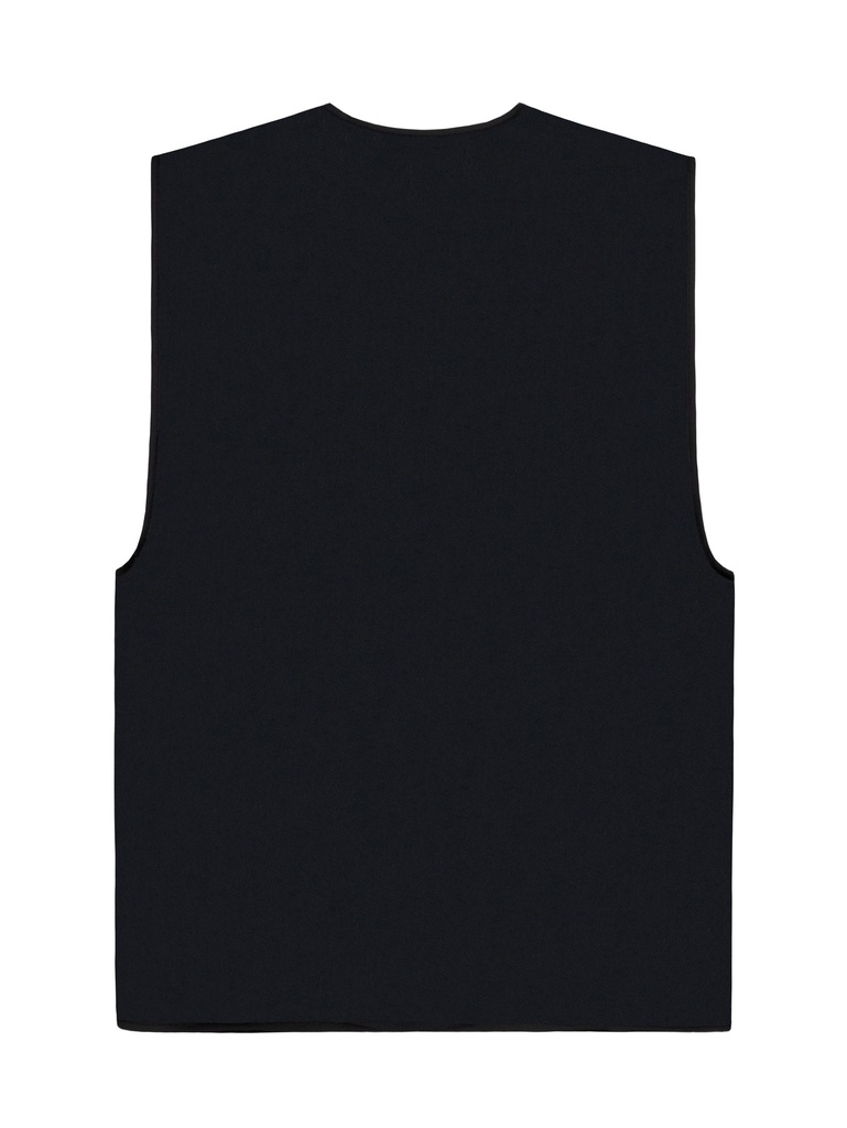 Korntex Arbeitsweste gefüttert, schwarz, 4XL