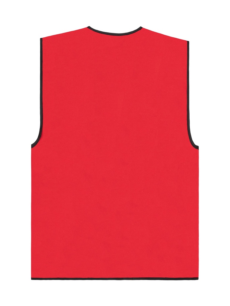 Korntex Arbeitsweste gefüttert, rot, 7XL