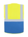 Korntex Multifunktionsweste CF, neongelb/blau, M