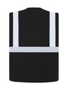 Korntex Multifunktionsweste CF gefütterte EN 17353, schwarz, 4XL