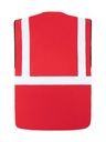 Korntex Multifunktionsweste CF gefütterte EN 17353, rot, XXL