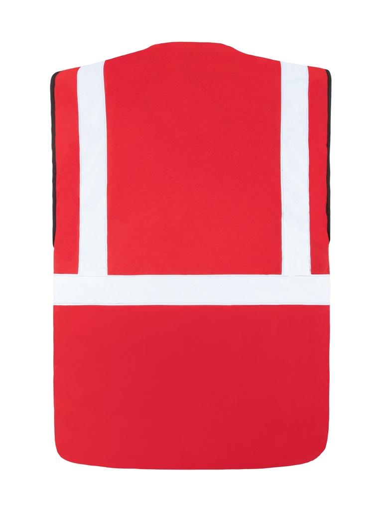 Korntex Multifunktionsweste CF gefütterte EN 17353, rot, 3XL