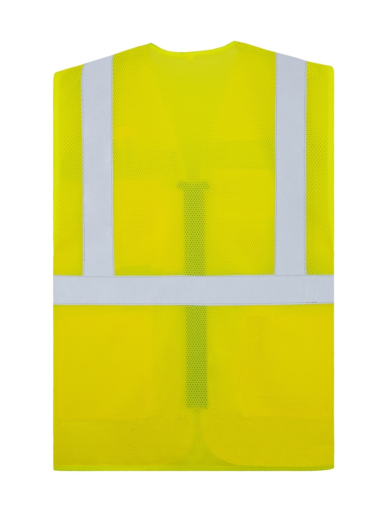 Korntex Mesh Multifunktionswarnweste EN 20471, neongelb, M