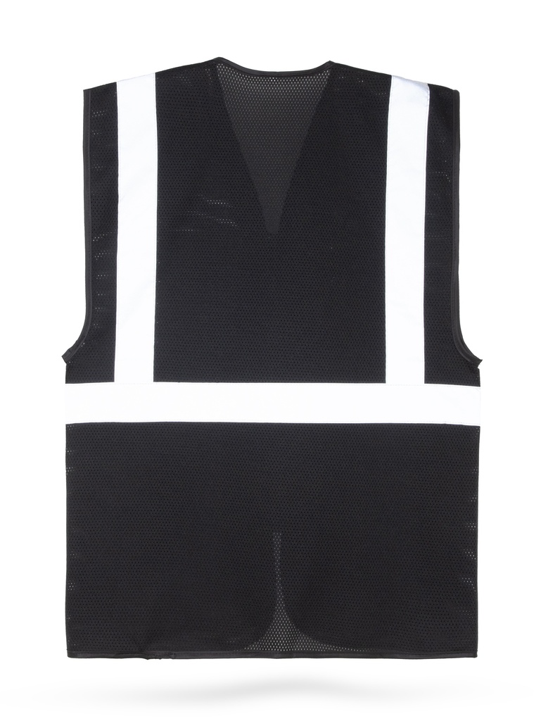 Korntex Mesh Multifunktionsweste, schwarz, XL