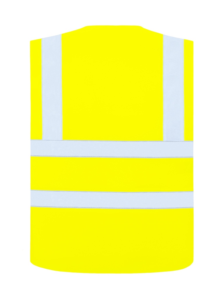 Korntex Warnweste CF mit vier Reflexstreifen EN 20471, neongelb, XL