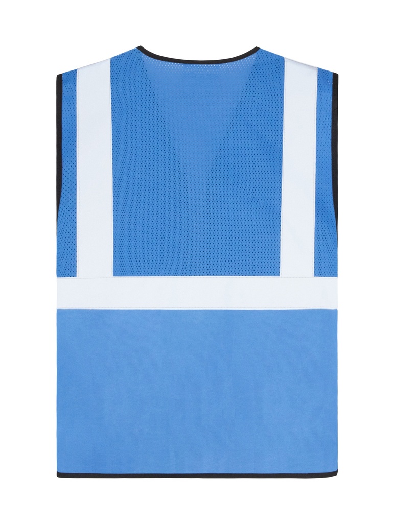 Korntex Hybrid Mesh Multifunktionsweste , blau, 3XL