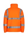 Korntex Hi-Vis Fleecejacke EN 20471, neonorange, 5XL