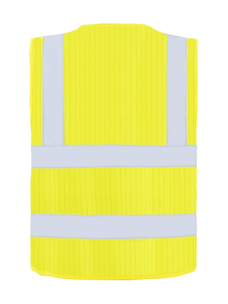 Korntex Warnweste flammenhemmend EN 14116, neongelb, XL