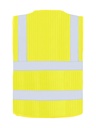 Korntex Warnweste flammenhemmend EN 14116, neongelb, 3XL