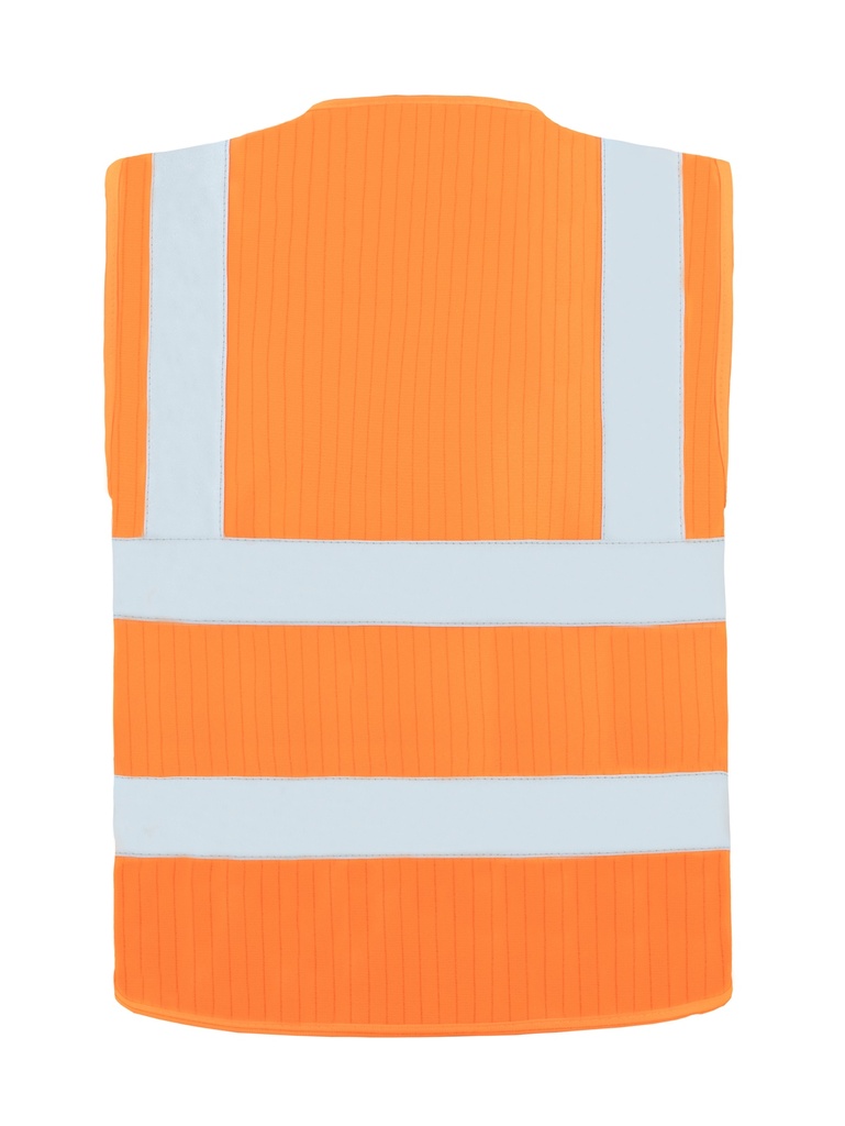 Korntex Warnweste flammenhemmend EN 14116, neonorange, S