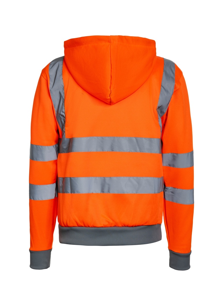 Korntex Hi-Vis Hoodie EN 20471, neonorange, M