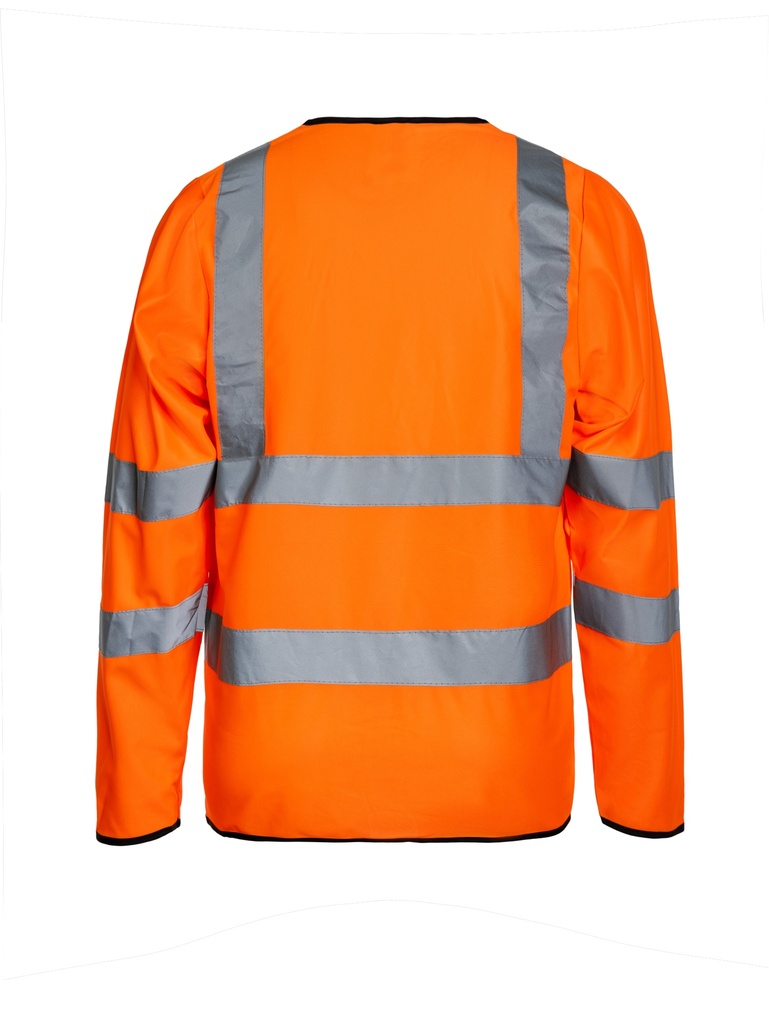 Korntex Hi-Vis leichte Warnjacke EN 20471, neonorange, XL