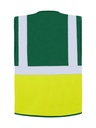 Korntex Multifunktionsweste, neongelb/dunkelgrün, S