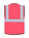 Korntex Multifunktionsweste, neonpink, M