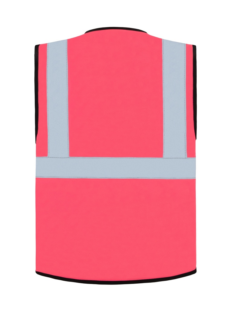Korntex Multifunktionsweste, neonpink, 3XL