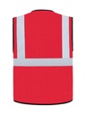 Korntex Multifunktionsweste, rot, M