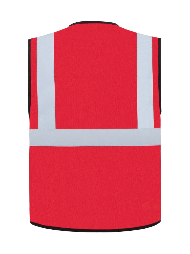 Korntex Multifunktionsweste, rot, 4XL