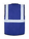 Korntex Multifunktionsweste, royalblau, 4XL
