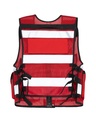 Korntex taktische Mesh Einsatzweste, rot, M/XL