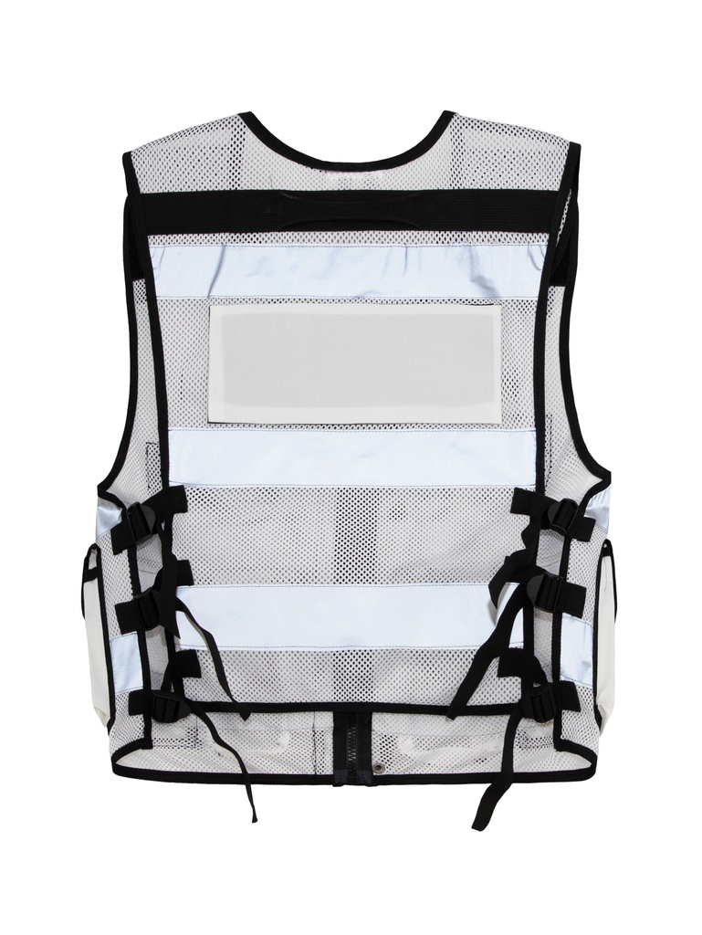Korntex taktische Mesh Einsatzweste, weiss, M/XL