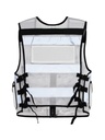 Korntex taktische Mesh Einsatzweste, weiss, M/XL