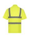 Korntex Hi-Vis Poly-Cotton Poloshirt EN 20471, neongelb, M