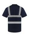 Korntex Poly-Cotton T-Shirt EN 13758, navyblau, XL