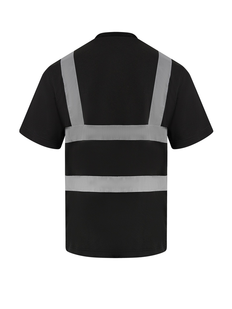 Korntex Poly-Cotton T-Shirt EN 13758, schwarz, 4XL