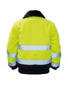Korntex Hi-Vis Pilotenjacke EN 20471, schwarz/neongelb, 4XL
