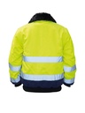 Korntex Hi-Vis Pilotenjacke EN 20471, neongelb/navyblau, XL