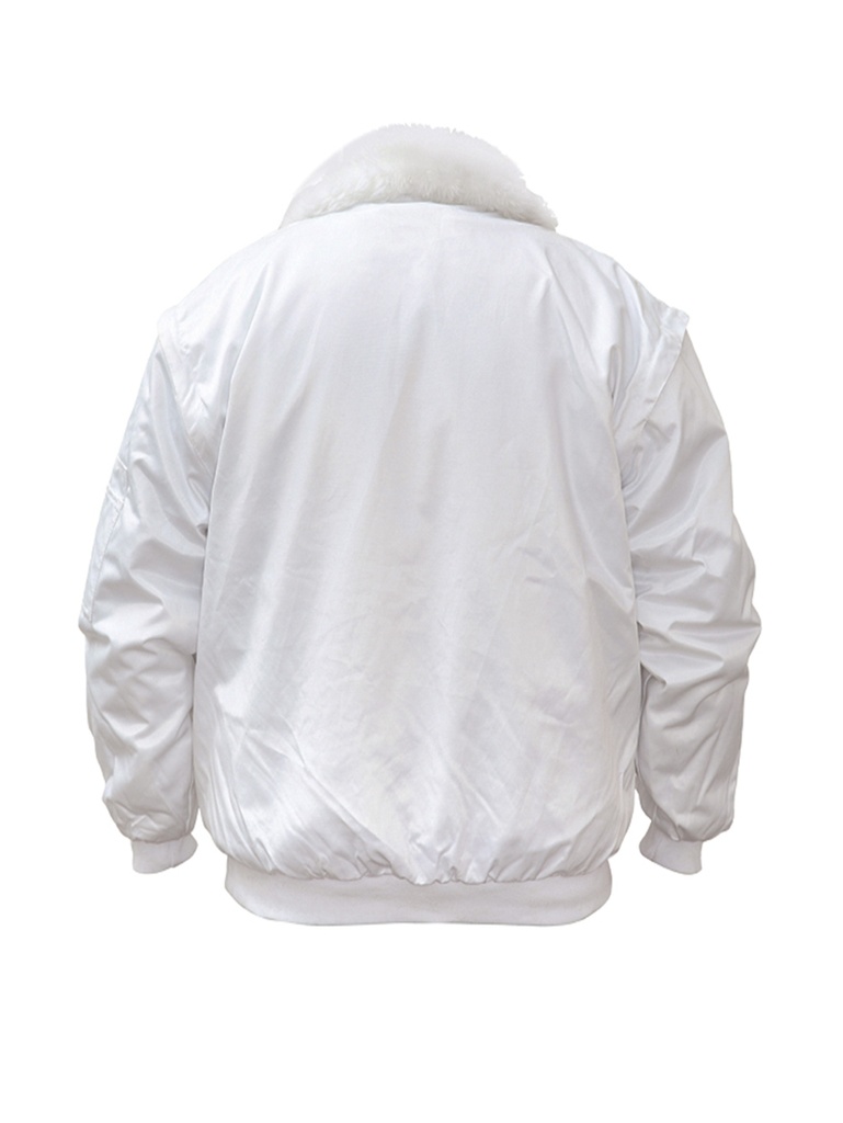 Korntex Pilotenjacke, weiss, M