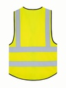 Korntex Multifunktionswarnweste Premium EN 20471 , neongelb, S/M