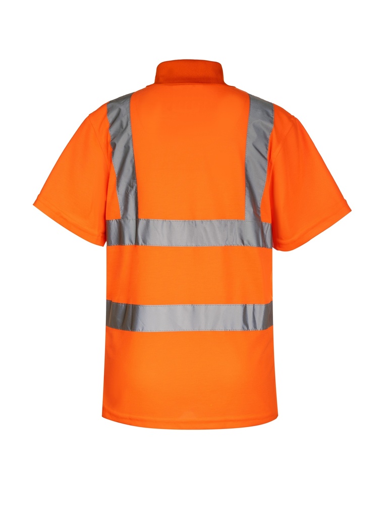 Korntex Hi-Vis Poloshirt EN 20471, neonorange, XXL