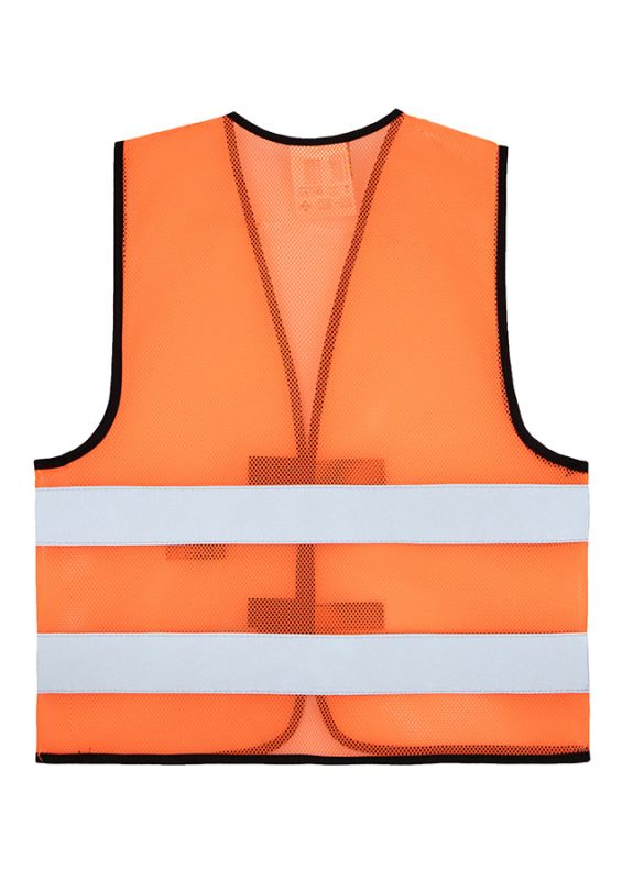 Korntex Mesh Warnweste EN 20471, neonorange, 7XL