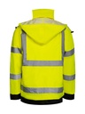 Korntex Hi-Vis Regenjacke EN 20471, neongelb, L