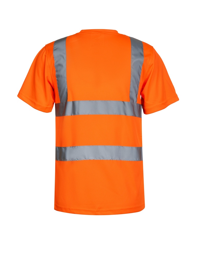 Korntex Hi-Vis T-Shirt EN 20471, neonorange, 5XL