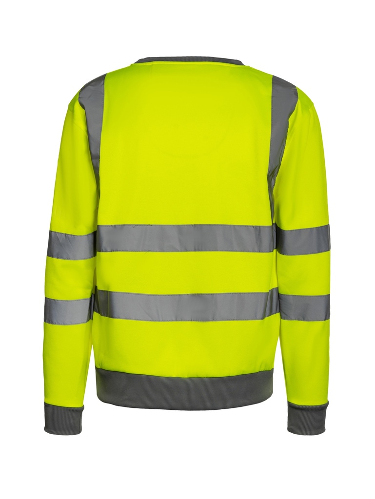 Korntex Hi-Vis Sweatshirt EN 20471, neongelb, M