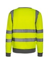 Korntex Hi-Vis Sweatshirt EN 20471, neongelb, L