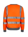 Korntex Hi-Vis Sweatshirt EN 20471, neonorange, 3XL