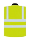 Korntex Hi-Vis 2 in 1 Bodywarmer EN 20471, neongelb, 4XL