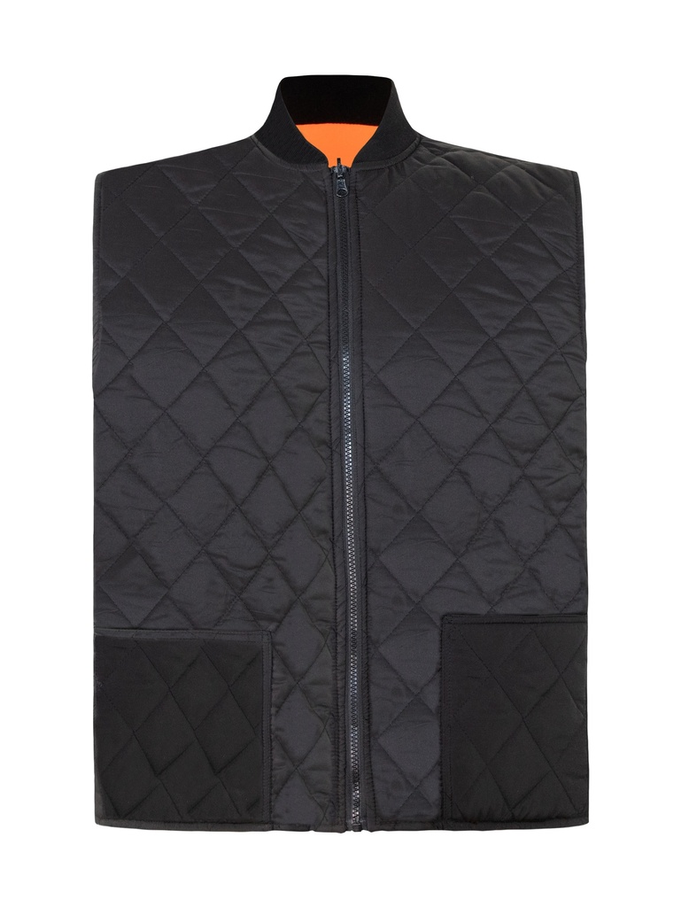 Korntex Hi-Vis 2 in 1 Bodywarmer EN 20471, neonorange, XL